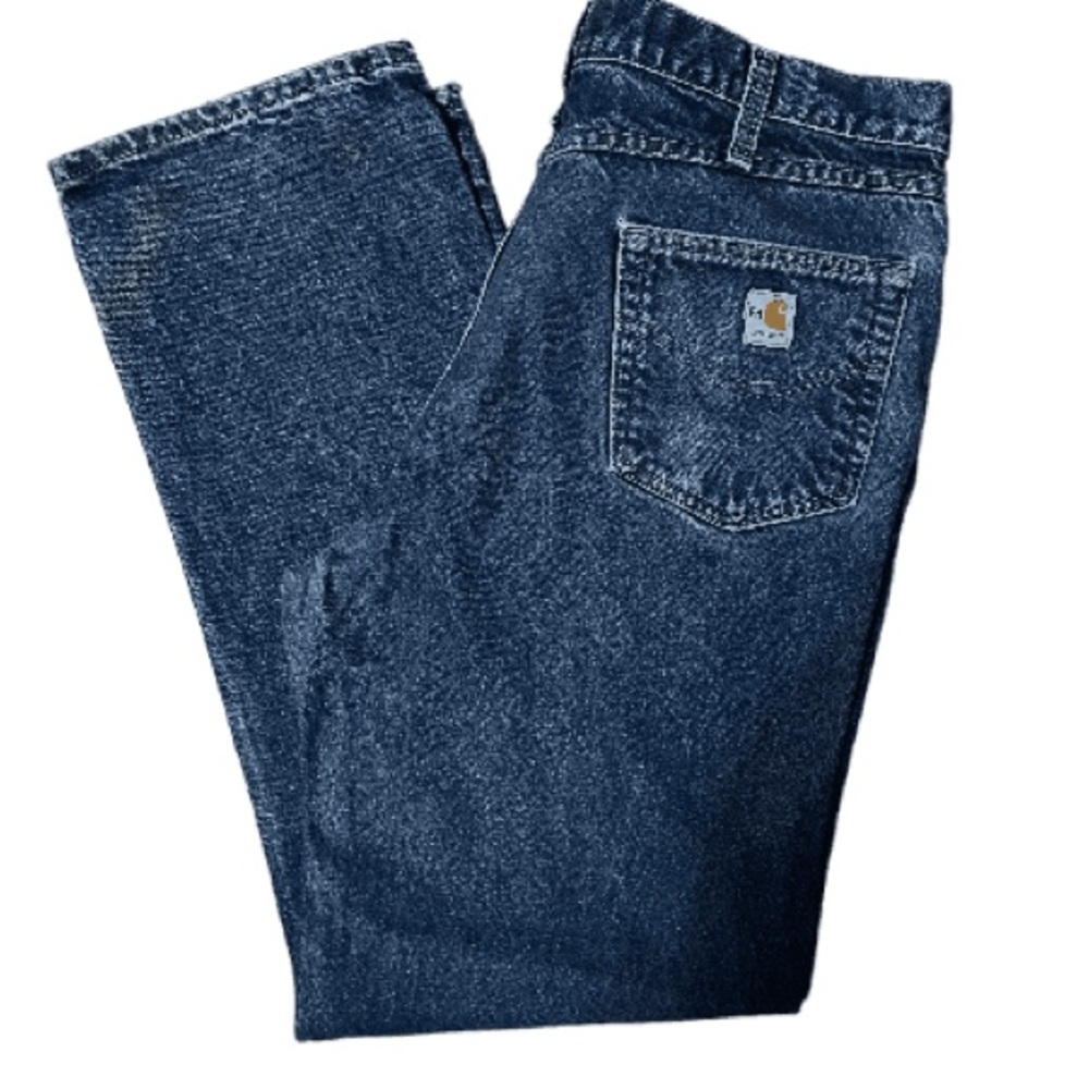 Carhartt FR Men's Relaxed Jeans - Dark Blue